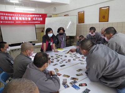 就服處進入監所辦理專屬就業服務計畫,協助即將出監所之更生人順利就業