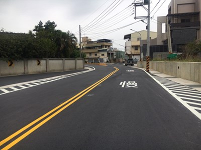 打通神岡交通瓶頸 筱雲山莊段道路拓寬通車