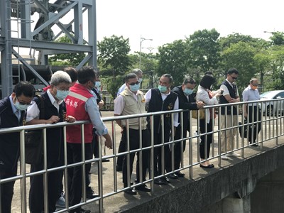 行政院災害防救辦公室今(30)日特率隊前往烏日訪視,由台中市政府副秘書長陳如昌接待。
