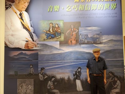 陳景容教授創作逾1甲子,作品受到梵蒂岡教廷典藏