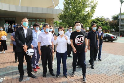 南陽國小新校舍1030完工 盧市長拍板全額補助內部設施