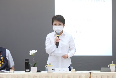 盧市長表示,台中捷運綠線車,將帶動南屯區發展。