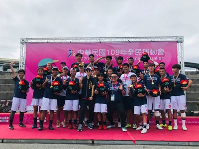 台中市政府推展飛盤運動有成,各級代表隊參加國內大型賽事屢獲佳績