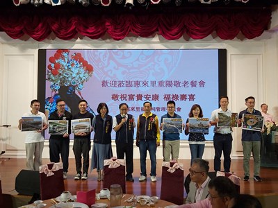 民政局長吳世瑋出席西屯區惠來里重陽敬老餐會