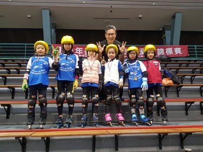 運動局長李昱叡也到場為選手加油打氣,期許參賽選手拿出最佳實力
