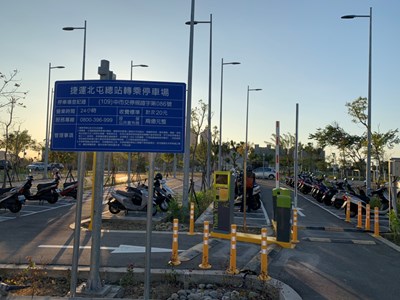 捷運綠線機車停車場