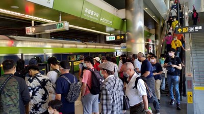 中捷高鐵臺中站列車維修完成 全線恢復運轉
