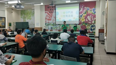 反毒教育防護網 中市培訓教師防毒守門員