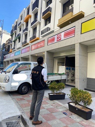 臺中市政府消保官至建商公司進行調查後,建商承諾將立即改正