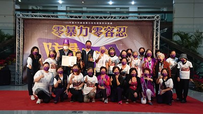 台中市南區福順社區發展協會獲得團體組第三名及最佳人氣獎