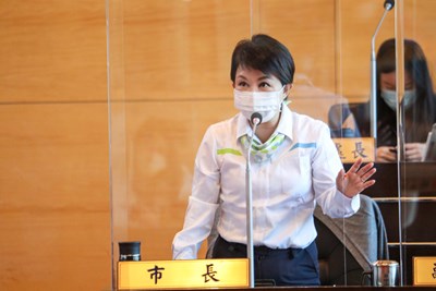 北捷局長至中市議會報告 盧市長:安全是通車唯一原則