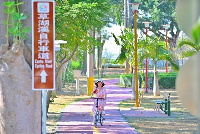 草湖溪三期義士公園自行車道