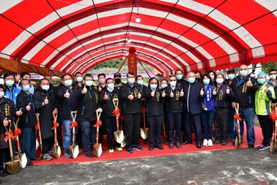 優化治喪環境 太平第一花園公墓納骨塔園區水保開工