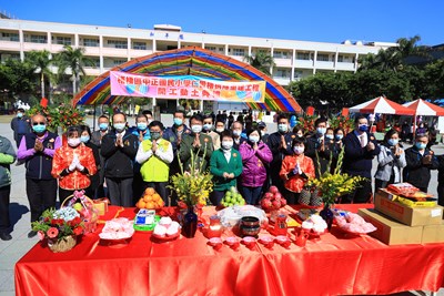 梧棲中正國小仁愛樓拆除重建 預計112年完工