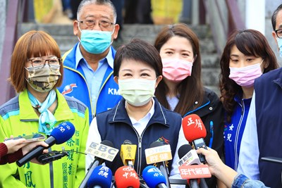 台中不禁桃而助桃 盧市長打氣:齊心協力共度難關