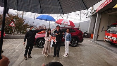 善盡企業社會責任 碩為科技公司捐消防警備車