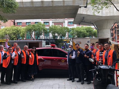 提升台中消防救災能量 民間慈善協會贈消防警備車