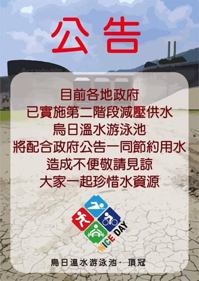 節約用水公告