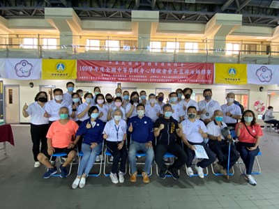 全國中等學校身障會長盃游泳錦標賽今於北區國運登場
