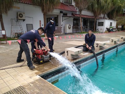 中市消防抗旱救災演,掌握逾3000取水點