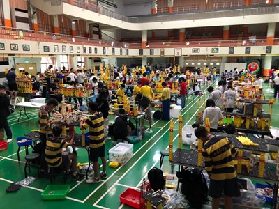 2021世界機關王台中市賽 組裝積木、機器人展創意