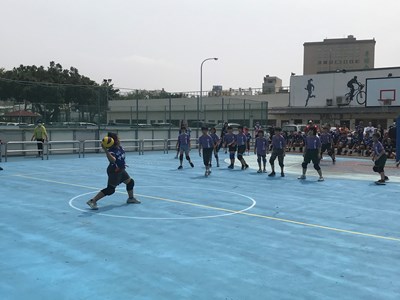 110年台中市議長盃躲避球錦標賽今(14)日在台中市大甲體育場舉行