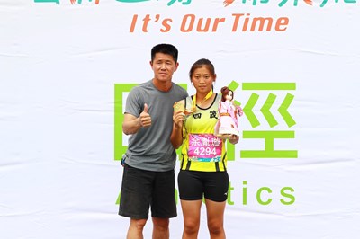 田徑項目，四箴國中選手余胤璇獲得國女組標槍金牌，為台中搶下田徑場上第一金