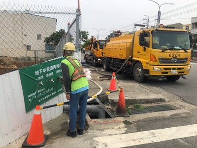響應抗旱節水 中市清潔隊使用工地水資源維護環境