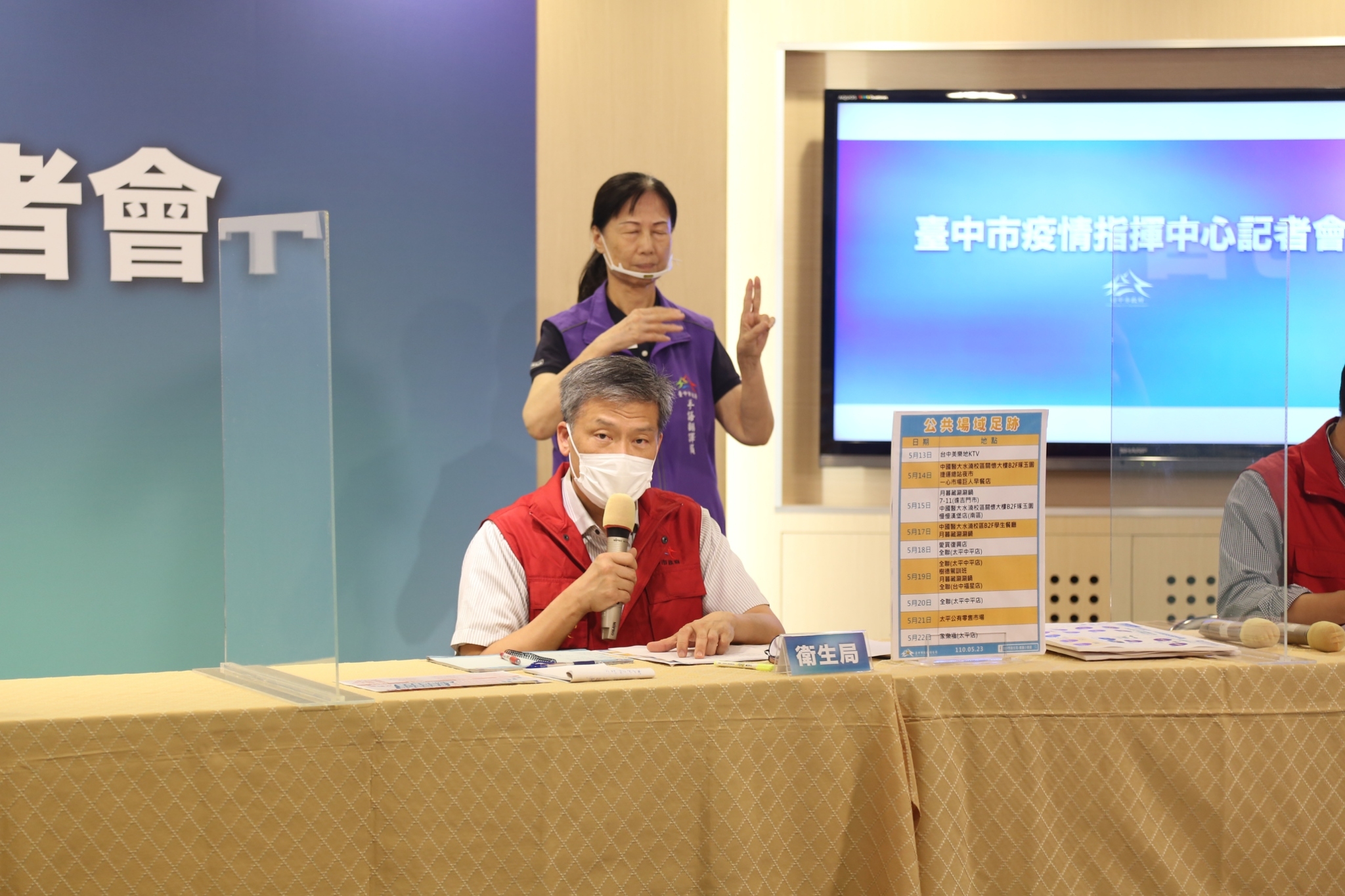 嚴重特殊傳染性肺炎防治專區 相關市政新聞 台中新增本土5確診中市府掌握足跡已完成清消