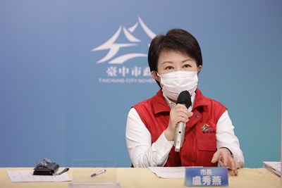 盧市長罕說重話呼籲中央「不要再畫大餅」，儘速配發疫苗予台灣2300萬人民