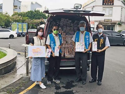 各界紛紛捐贈物資 中市府感謝守護防疫人員與弱勢民眾