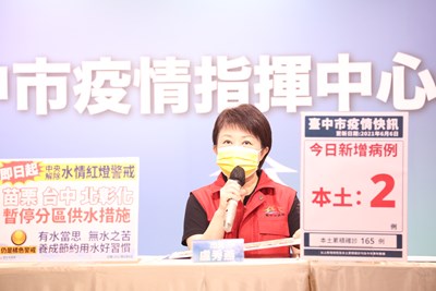 台中以身作則挺工人 盧市長:把關工地用餐環境