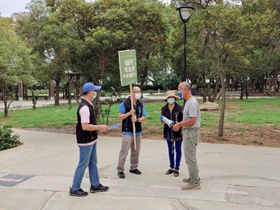 端午連假「臺中景點疏導隊」防疫無假期 人氣景點貼心疏導 保護市民健康安全