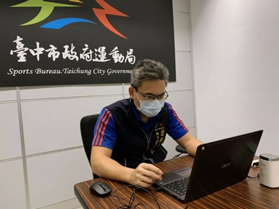 中台灣電競聯盟首場線上會議,運動局長李昱叡全程與會