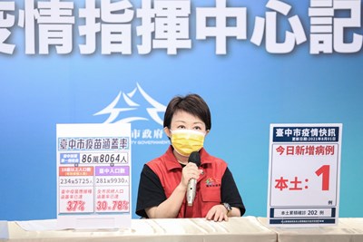 盧市長提醒市民留意氣象資訊，注意安全，有狀況隨時通報市府