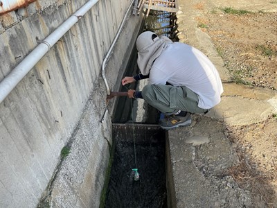 中市環保局新利器「縮時膠囊」 監測農地灌渠污染源頭