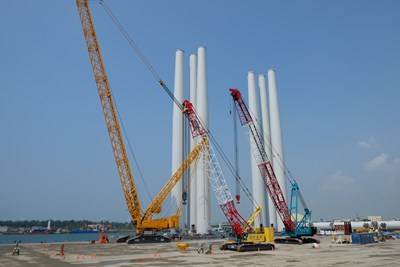 台中港離岸風電產業鏈逐漸成形