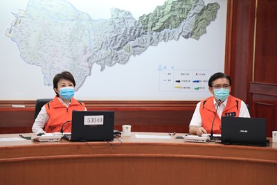 因應颱風璨樹來襲 盧市長視察防汛整備會議