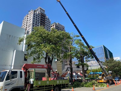 颱風璨樹來襲 中市建設局緊急應變小組一級開設