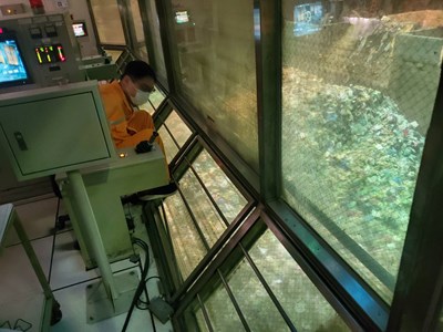 中秋連假到來 焚化廠人員持續堅守崗位