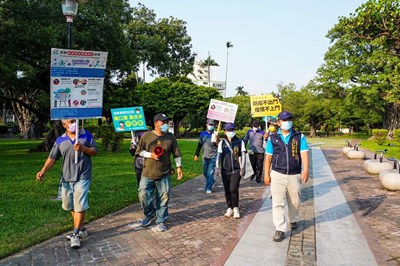 中秋連假守護市民不打烊 中市建設局成立防疫宣導隊