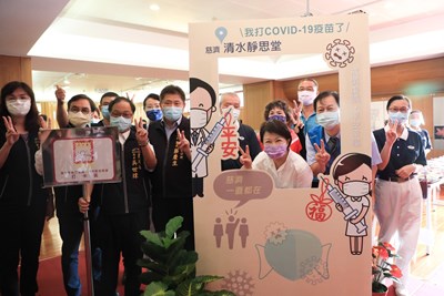 中市68歲以上長輩莫德納第二劑開打 盧市長:防護力再提升
