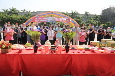 梧棲中正國小信義樓重建、幼兒園新建 盧市長:提供更好教學環境