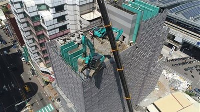 維護市民安全 中市府嚴格把關拆除工程