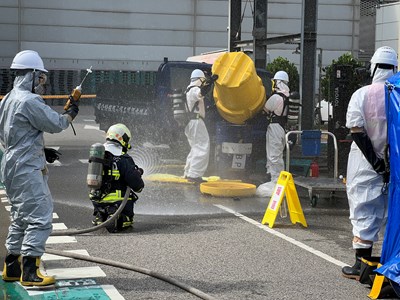 中科「毒災演練」今登場  出動13單位演練逼真