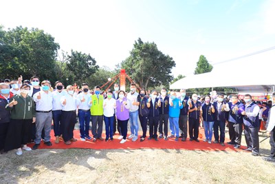 沙鹿明秀公園多功能管理中心開工 盧市長:強化整體社區機能