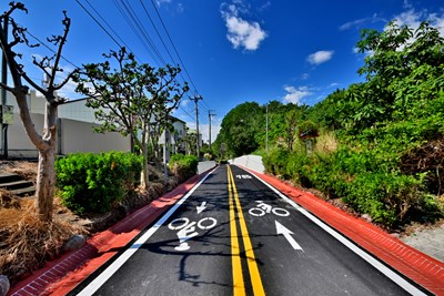 東豐自行車綠廊險坡改善 騎乘安全性再升級