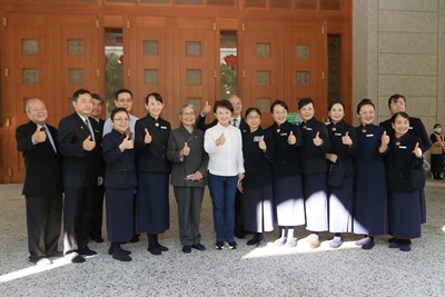 盧市長感謝慈濟助防疫 給予社會安定力量