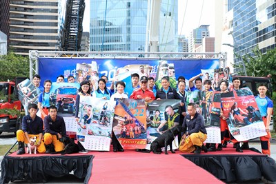 2022台中消防月曆吸睛亮相 盧市長:傳遞防災意識及消防專業