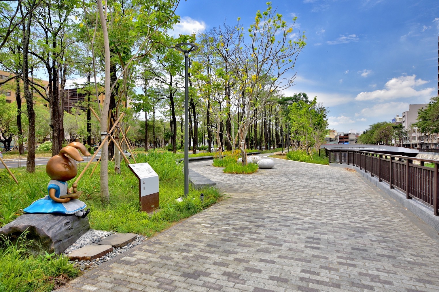 行政院工程會第21屆公共工程金質獎 台中市政府水利局榮獲4座金質獎 成績亮眼 6號廣場